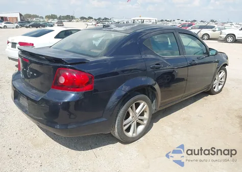 2012 Dodge Avenger Se V6 from USA, damaged, VIN 1C3CDZAG0CN312185